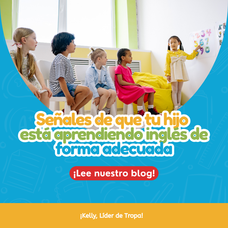 Señales de que tu hijo está aprendiendo inglés de forma adecuada